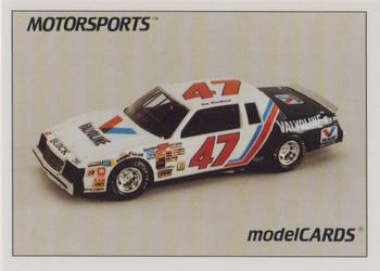 1991 Motorsports Modelcards #42 Ron Bouchard Front