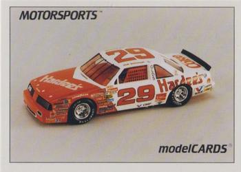 1991 Motorsports Modelcards #46 Cale Yarborough Front