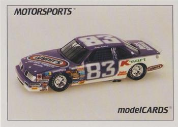 1991 Motorsports Modelcards #48 Lake Speed Front