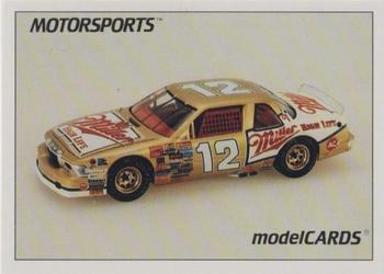 1991 Motorsports Modelcards #55 Bobby Allison Front