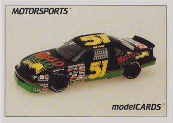 1991 Motorsports Modelcards #61 Days of Thunder Mello Yellow Lumina Front