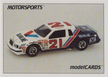 1991 Motorsports Modelcards #72 Buddy Baker Front