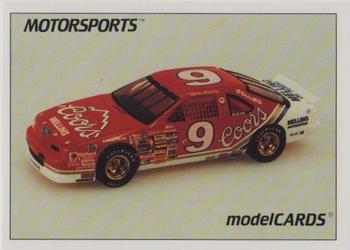 1991 Motorsports Modelcards #82 Bill Elliott Front