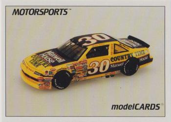 1991 Motorsports Modelcards #83 Michael Waltrip Front