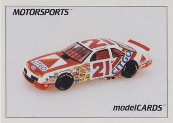 1991 Motorsports Modelcards #84 Dale Jarrett Front