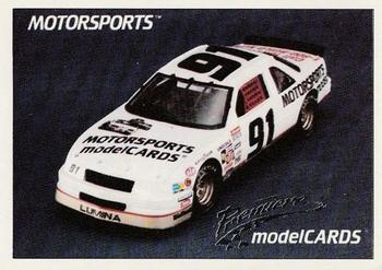 1991 Motorsports Modelcards - Premiere #1 Cover Front