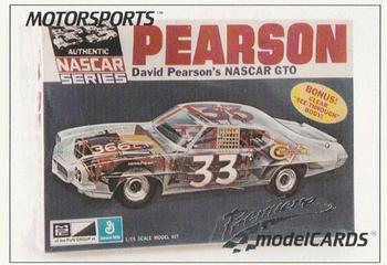 1991 Motorsports Modelcards - Premiere #8 David Pearson Front