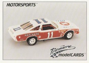 1991 Motorsports Modelcards - Premiere #11 Cale Yarborough Front