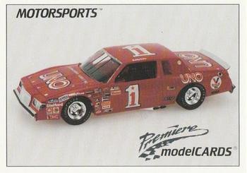 1991 Motorsports Modelcards - Premiere #33 Buddy Baker Front