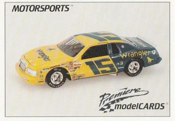 1991 Motorsports Modelcards - Premiere #34 Dale Earnhardt Front