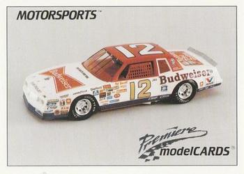 1991 Motorsports Modelcards - Premiere #40 Neil Bonnett Front