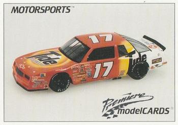 1991 Motorsports Modelcards - Premiere #47 Darrell Waltrip Front