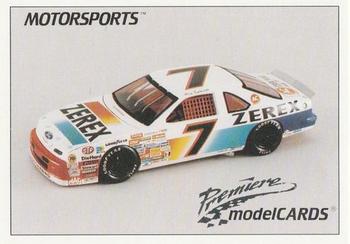 1991 Motorsports Modelcards - Premiere #54 Alan Kulwicki Front