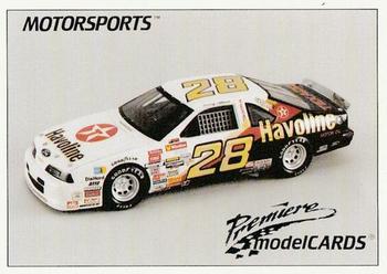 1991 Motorsports Modelcards - Premiere #58 Davey Allison Front