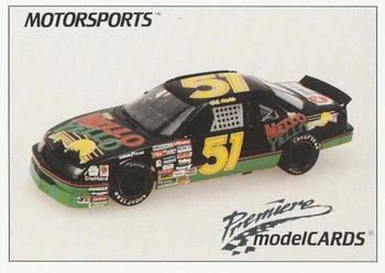 1991 Motorsports Modelcards - Premiere #61 Days of Thunder Mello Yellow Lumina Front