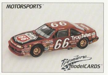 1991 Motorsports Modelcards - Premiere #63 Dick Trickle Front