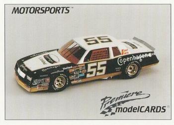1991 Motorsports Modelcards - Premiere #78 Benny Parsons Front