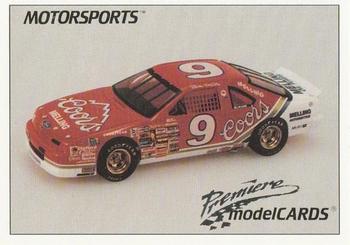 1991 Motorsports Modelcards - Premiere #82 Bill Elliott Front