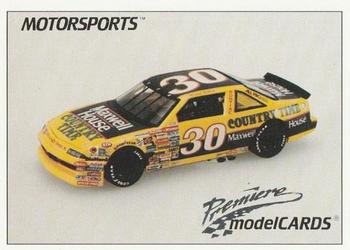 1991 Motorsports Modelcards - Premiere #83 Michael Waltrip Front