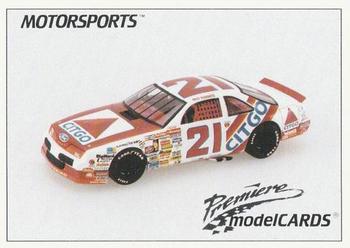 1991 Motorsports Modelcards - Premiere #84 Dale Jarrett Front