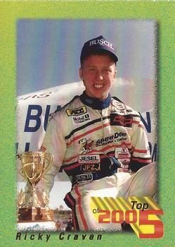 1995 Maxx - Top 5 of 2005 Retail #TOP2 Ricky Craven Front
