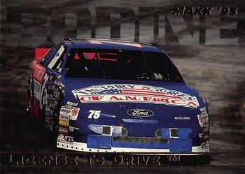 1995 Maxx - License to Drive Retail #LTD 15 Todd Bodine Front