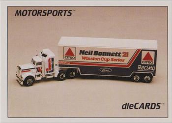 1992 Motorsports Diecards #5 Neil Bonnett Front