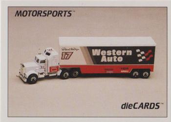 1992 Motorsports Diecards #28 Darrell Waltrip Front