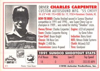 1992 Parts Plus Super Chevy Show #2 Charles Carpenter Back