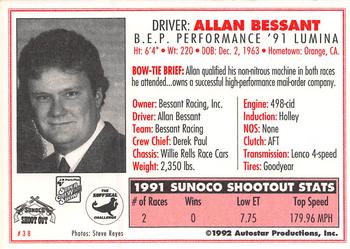 1992 Parts Plus Super Chevy Show #38 Allan Bessant Back
