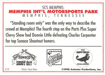 1992 Parts Plus Super Chevy Show #50 Memphis International Motorsport Park Back