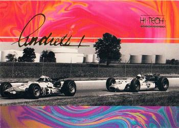 1992 Hi-Tech Mario Andretti #15 Mario Andretti / A.J. Foyt Front