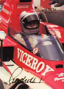 1992 Hi-Tech Mario Andretti #33 Mario Andretti Front