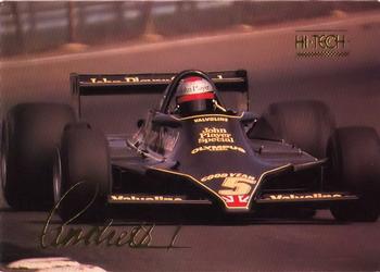 1992 Hi-Tech Mario Andretti #37 Mario Andretti Front