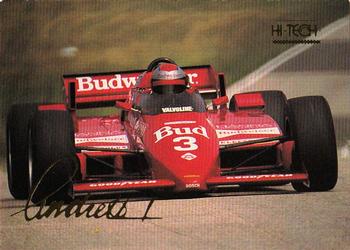 1992 Hi-Tech Mario Andretti #43 Mario Andretti Front