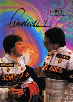 1992 Hi-Tech Mario Andretti #44 Mario Andretti / Michael Andretti Front