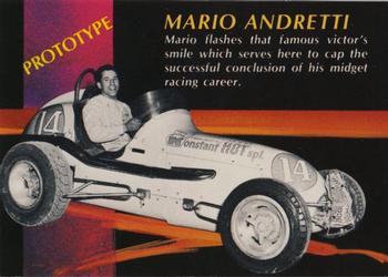 1992 Hi-Tech Mario Andretti #NNO Mario Andretti Back
