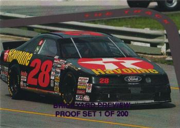 1995 Hi-Tech 1994 Brickyard 400 - Preview Proof #23 The Track Front