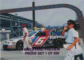 1995 Hi-Tech 1994 Brickyard 400 - Preview Proof #29 Collecting Data Front