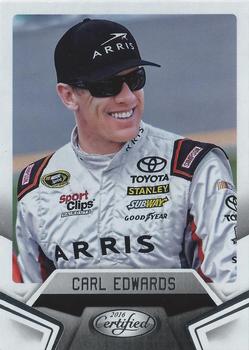 2016 Panini Certified #4 Carl Edwards Front