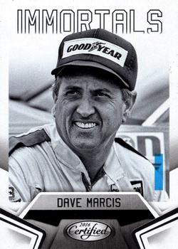 2016 Panini Certified #75 Dave Marcis Front