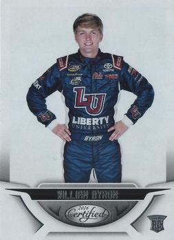 2016 Panini Certified #86 William Byron Front