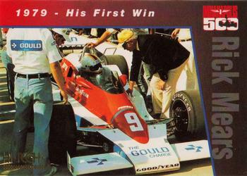 1994 Hi-Tech Indianapolis 500 - Rick Mears #RM2 1979 - His First Win Front