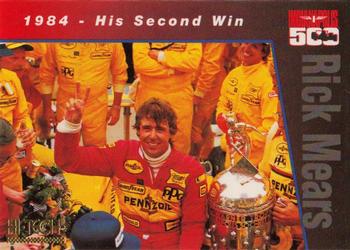 1994 Hi-Tech Indianapolis 500 - Rick Mears #RM3 1984 - His Second Win Front