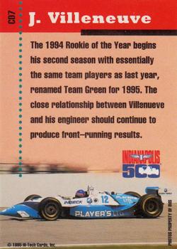 1995 Hi-Tech Championship Drivers Group #CD7 Jacques Villeneuve Back