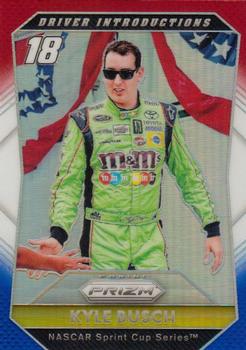2016 Panini Prizm - Red, White & Blue Prizm #76 Kyle Busch Front