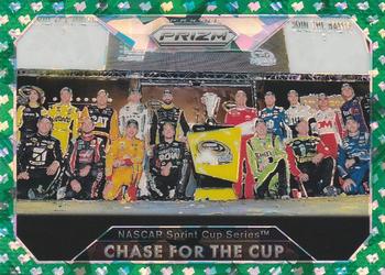 2016 Panini Prizm - Green Flag Prizm #100 Chase for the Cup Front