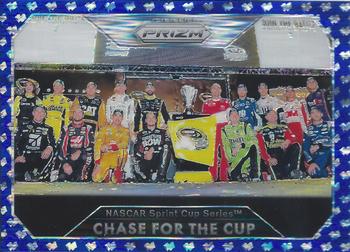 2016 Panini Prizm - Blue Flag Prizm #100 Chase for the Cup Front