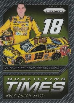 2016 Panini Prizm - Qualifying Times #QT2 Kyle Busch Front