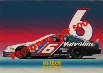 1994 Hi-Tech Collectibles Edition - Starbursts #NNO #6 Valvoline Ford Back
